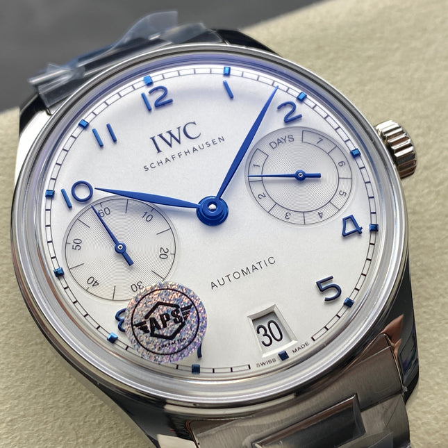 PORTUGIESER AUTOMATIC 42 WATCH SILVER CASE