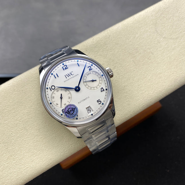 PORTUGIESER AUTOMATIC 42 WATCH SILVER CASE