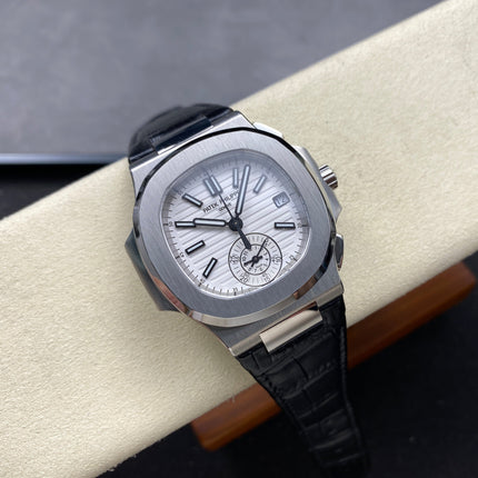 NAUTILUS STEEL CASE WHITE DIAL