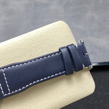 PILOT'S WATCH MARK XX STAINLESS STEEL CASE WITH NAVY BLUE LEATHER TRAP AND DIAL