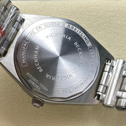 CHRONOMAT AUTOMATIC 36 STEEL WITH DIAMOND BEZEL LIGHT GREEN DIAL