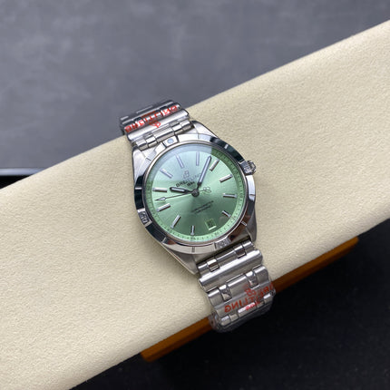 CHRONOMAT AUTOMATIC 36 STEEL CASE LIGHT GREEN DIAL