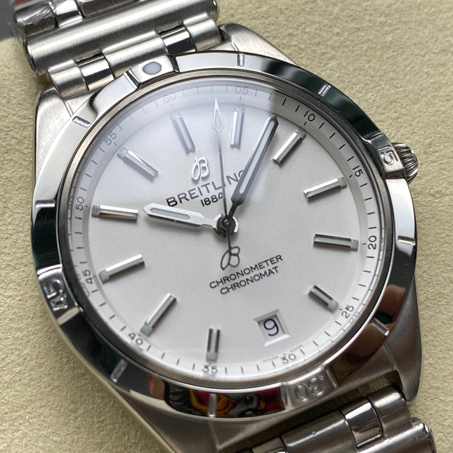 CHRONOMAT AUTOMATIC 36 STEEL CASE WHITE DIAL