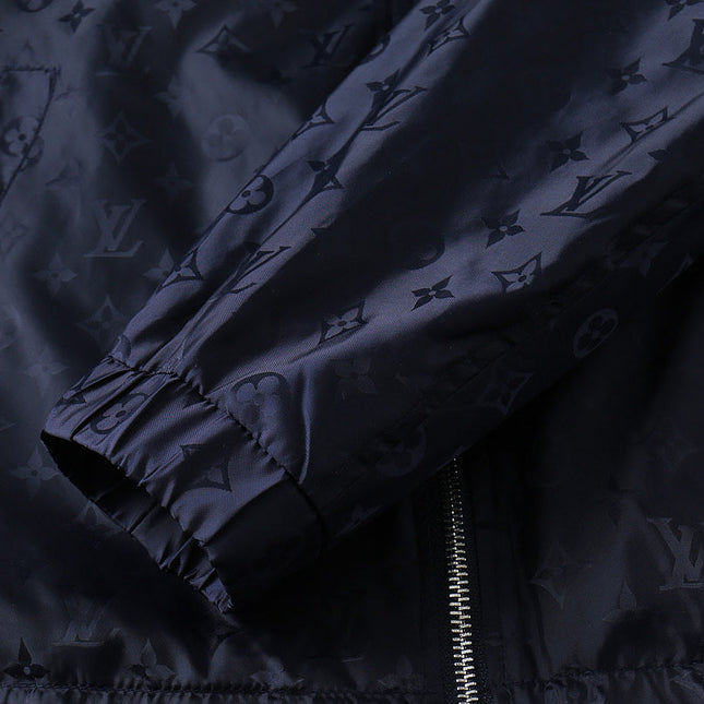 LV HOODED JACKET NAVY BLUE 239028