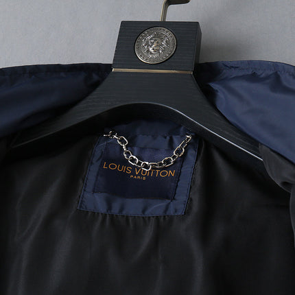 LV HOODED JACKET NAVY BLUE 239028