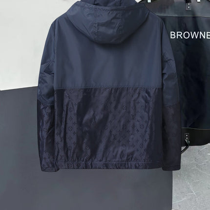 LV HOODED JACKET NAVY BLUE 239028