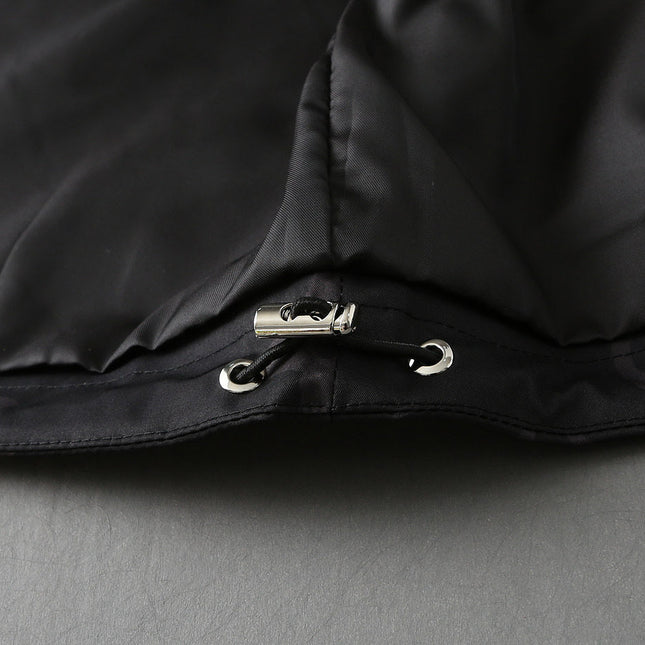 LV BLACK MONOGRAM HOODED JACKET 238975
