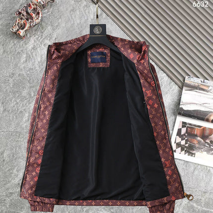 LV HOODED JACKET CONGO BROWN 238978