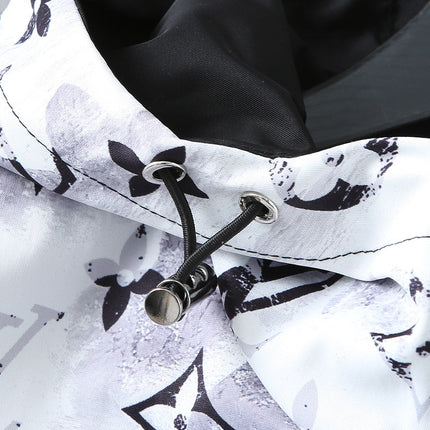 LV DOUBLE-SIDED JACKET BLACK AND WHITE 238980