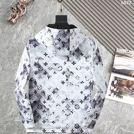 LV DOUBLE-SIDED JACKET BLACK AND WHITE 238980
