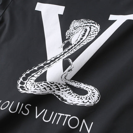 LV DOUBLE-SIDED JACKET BLACK AND WHITE 238980