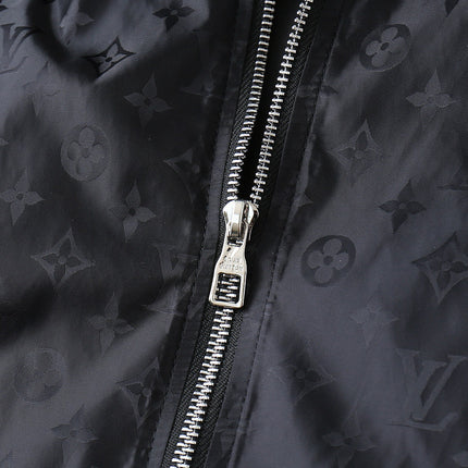 LV HOODED JACKET BLACK 238987