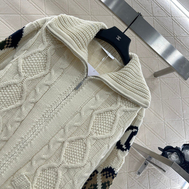 CHANEL 25S ZIPPERED CARDIGAN STYLE 115