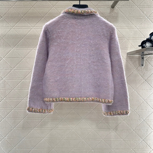 CHANEL 25S CABLE-TRIM CARDIGAN STYLE 116