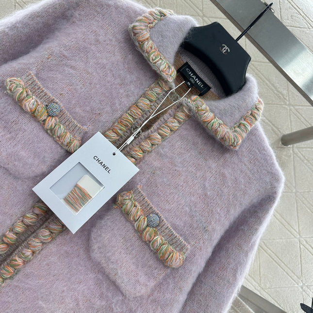 CHANEL 25S CABLE-TRIM CARDIGAN STYLE 116