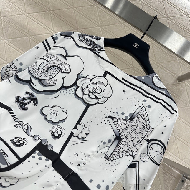 CHANEL 25S SHORT-SLEEVE T-SHIRT STYLE 119