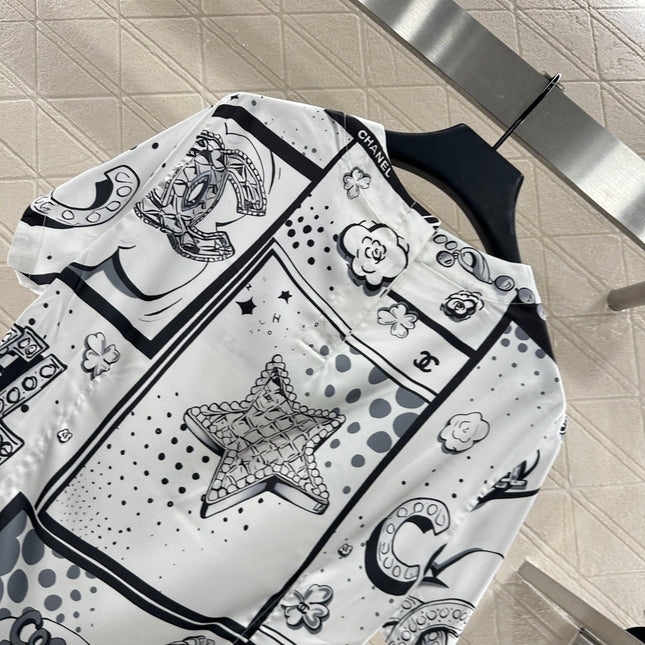 CHANEL 25S SHORT-SLEEVE T-SHIRT STYLE 119