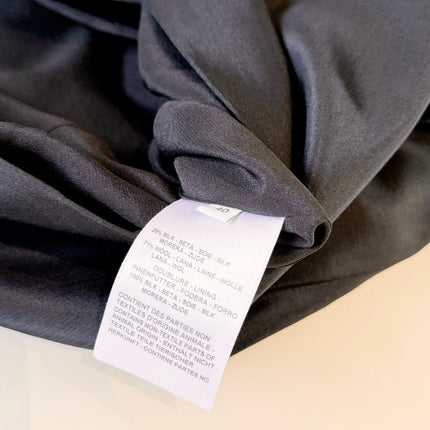 HERMES 25S SLEEVELESS EMBROIDERED SILK DRESS 318