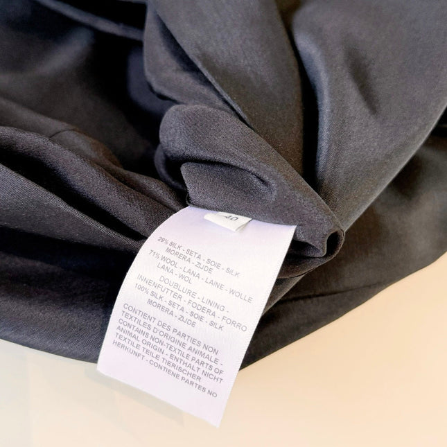 HERMES 25S SLEEVELESS EMBROIDERED SILK DRESS 318