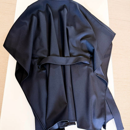 HERMES 25S SEQUIN-EMBROIDERED KNIT CAPE 319