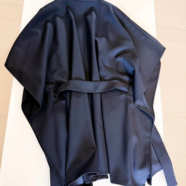 HERMES 25S SEQUIN-EMBROIDERED KNIT CAPE 319