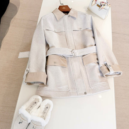 HERMES 25S CASHMERE COAT 309