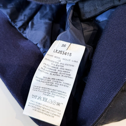 HERMES 25S QUILTED WINDJACKET WITH STAND COLLAR 308