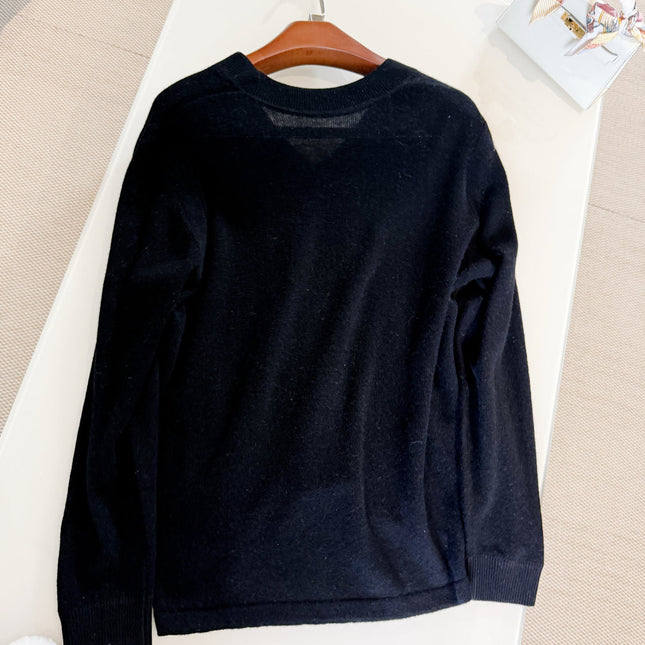 HERMES 25S V-NECK PULLOVER SWEATER 307