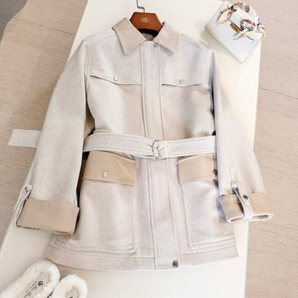 HERMES 25S CASHMERE COAT 309