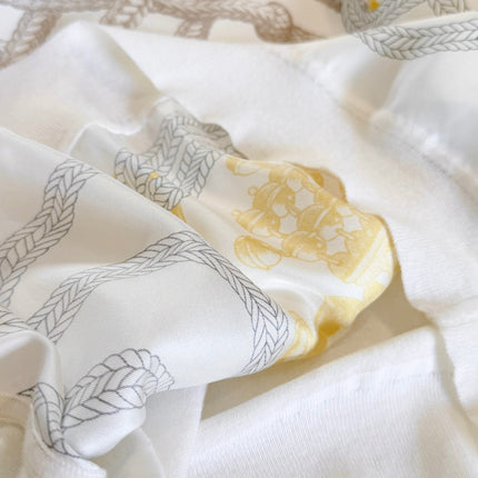 HERMES 25S RUCHED-COLLAR KNIT SWEATER 311