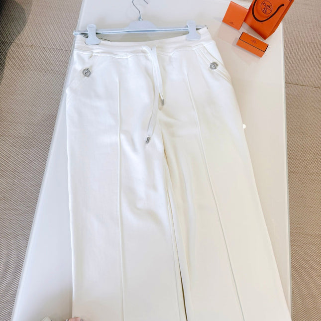 HERMES 25S WIDE-LEG PANTS 264
