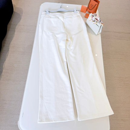 HERMES 25S WIDE-LEG PANTS 264