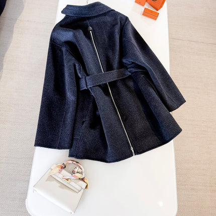 HERMES 25S MID-LENGTH KNIT COAT 266