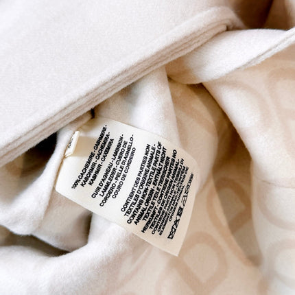 HERMES 25S BELTED CASHMERE PEACOAT 268