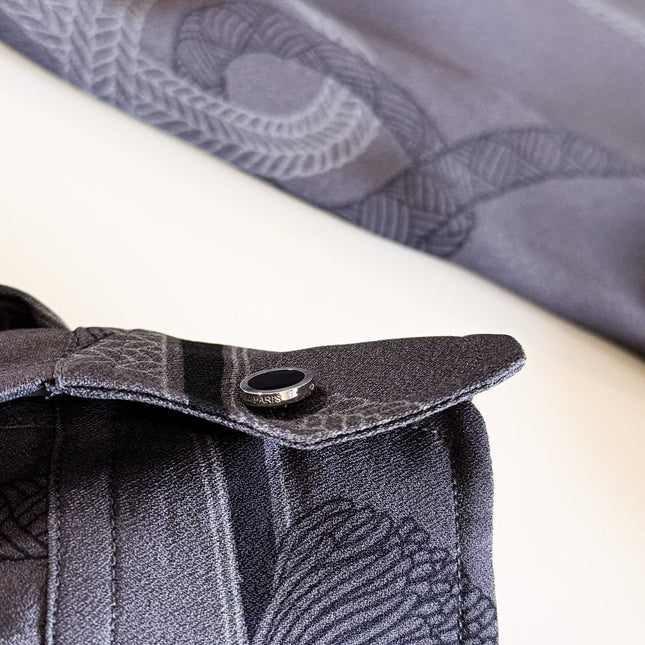 HERMES 25S LONG SILK DRESS 260