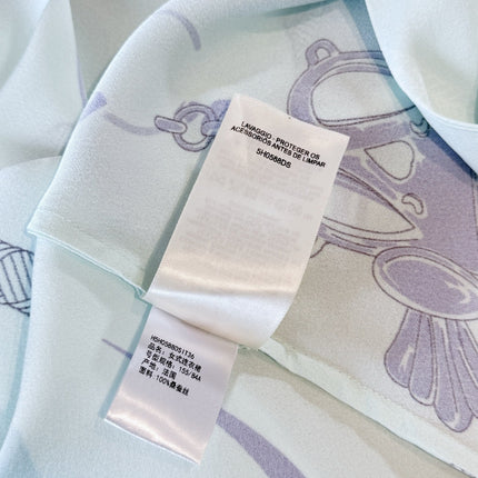 HERMES 25S LONG SILK DRESS 259