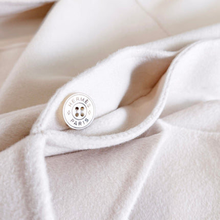 HERMES 25S REVERSIBLE SLEEVELESS COAT 258