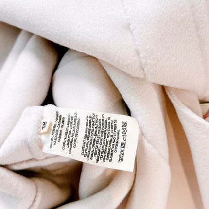 HERMES 25S REVERSIBLE SLEEVELESS COAT 258