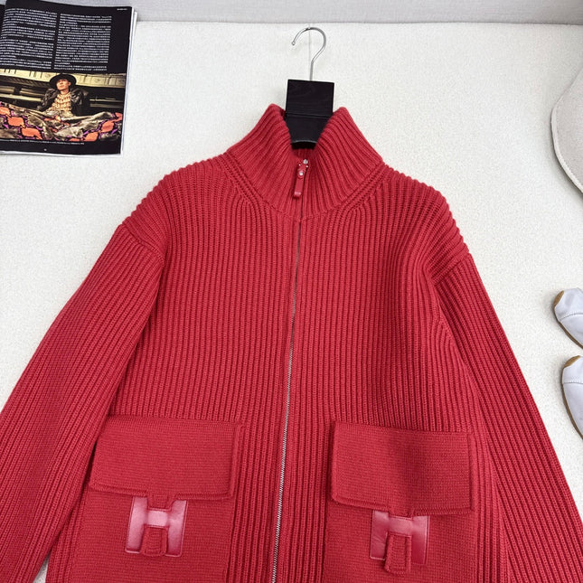 HERMES 25S KNITTED CARDIGAN 069