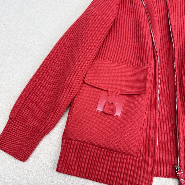 HERMES 25S KNITTED CARDIGAN 069