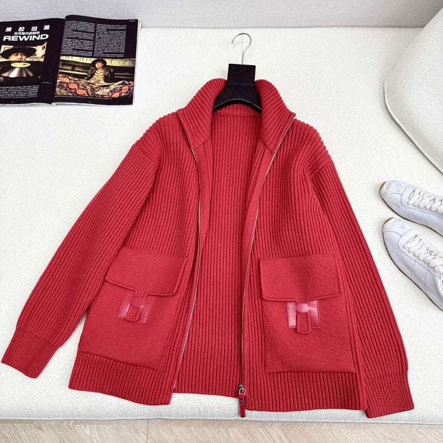 HERMES 25S KNITTED CARDIGAN 069