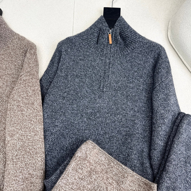 HERMES 25S STRAIGHT-CUT WOOL SUIT 010