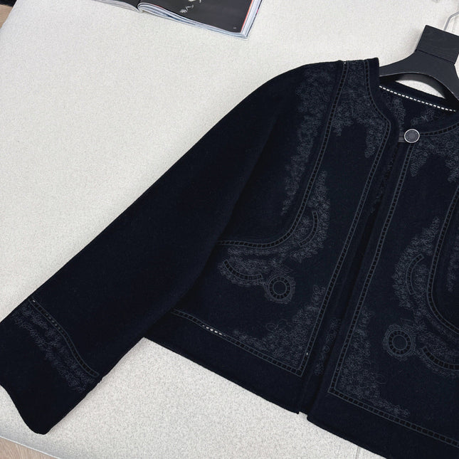 HERMES 25S SHORT CASHMERE COAT 193