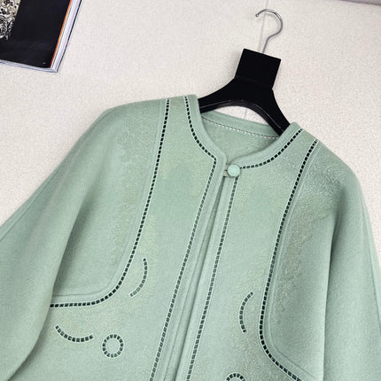 HERMES 25S SHORT CASHMERE COAT 192