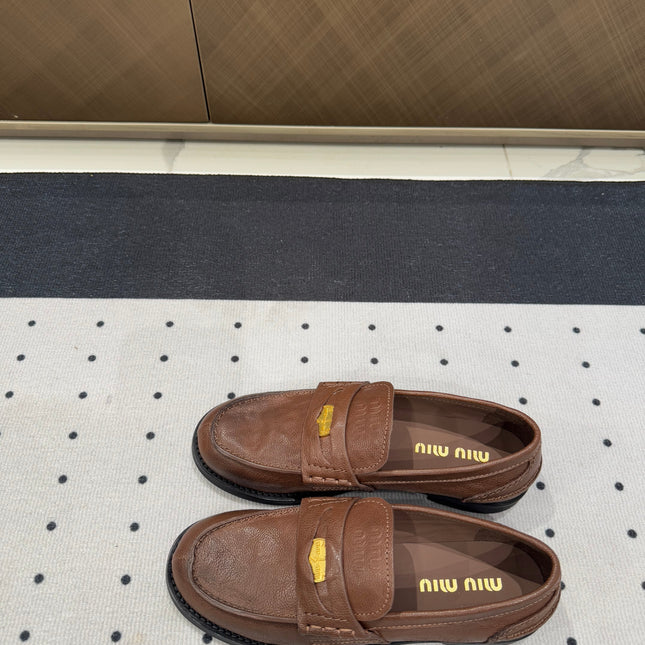 PENNY LOAFERS WITH GOLD COIN IN ALOEWOOD CALFSKIN