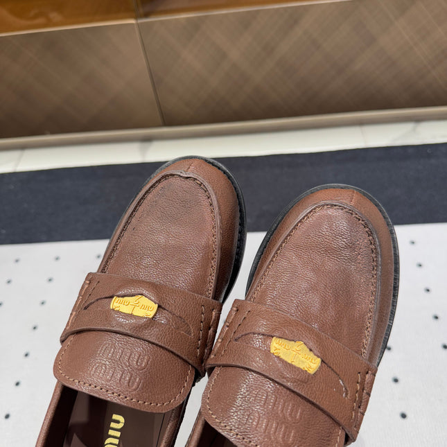 PENNY LOAFERS WITH GOLD COIN IN ALOEWOOD CALFSKIN