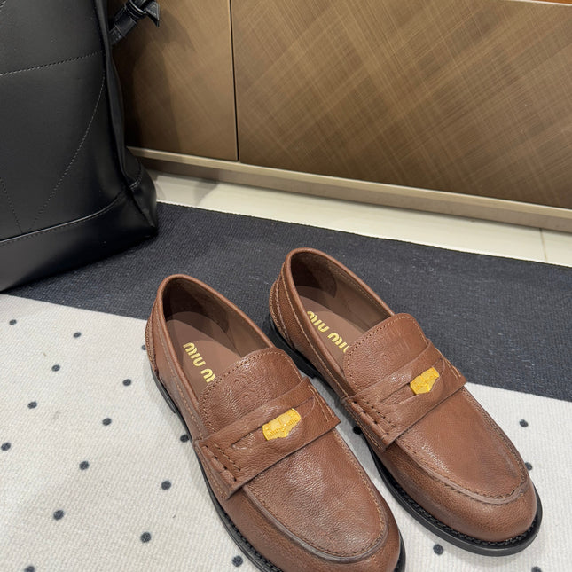 PENNY LOAFERS WITH GOLD COIN IN ALOEWOOD CALFSKIN
