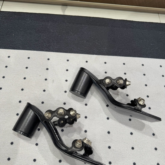 RIOT 65MM SANDAL IN BLACK LAMBSKIN