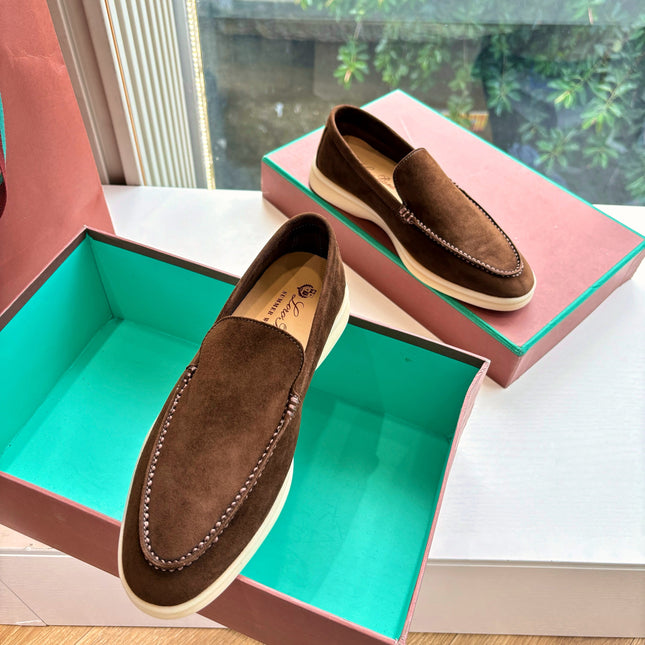 LP LOAFERS 25S IN BROWN CASHMERE