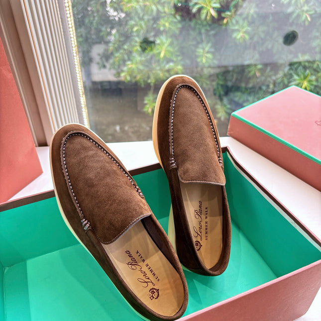 LP LOAFERS 25S IN BROWN CASHMERE